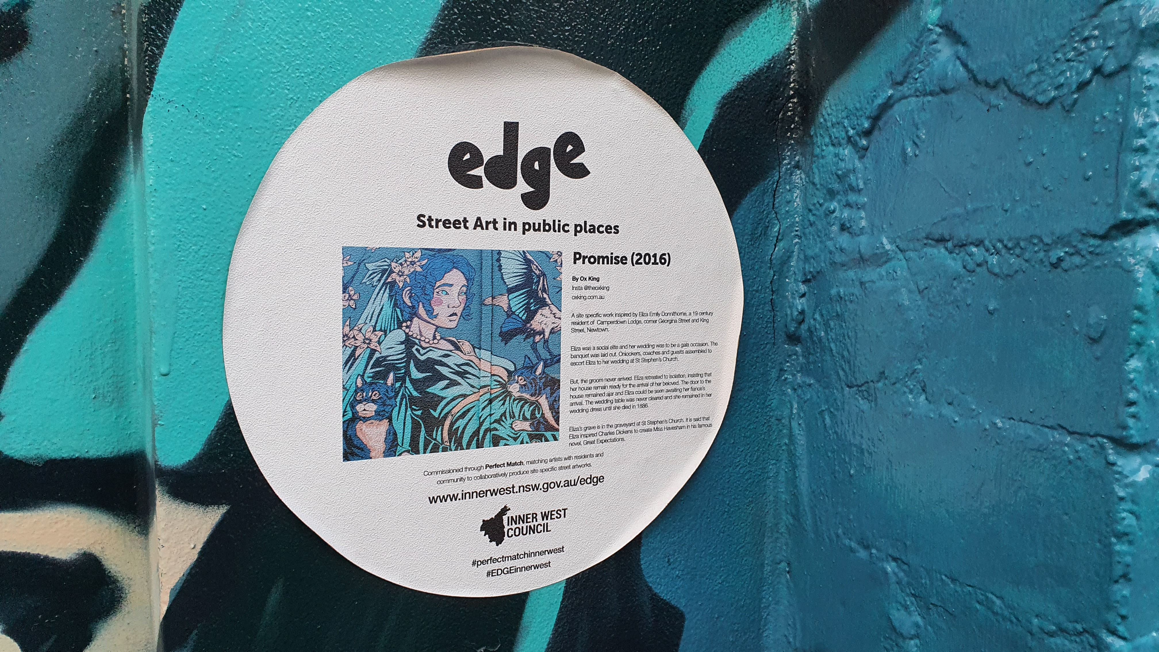 Lennox Street (West) Newtown Street Art Sydney (2) Art Out Live