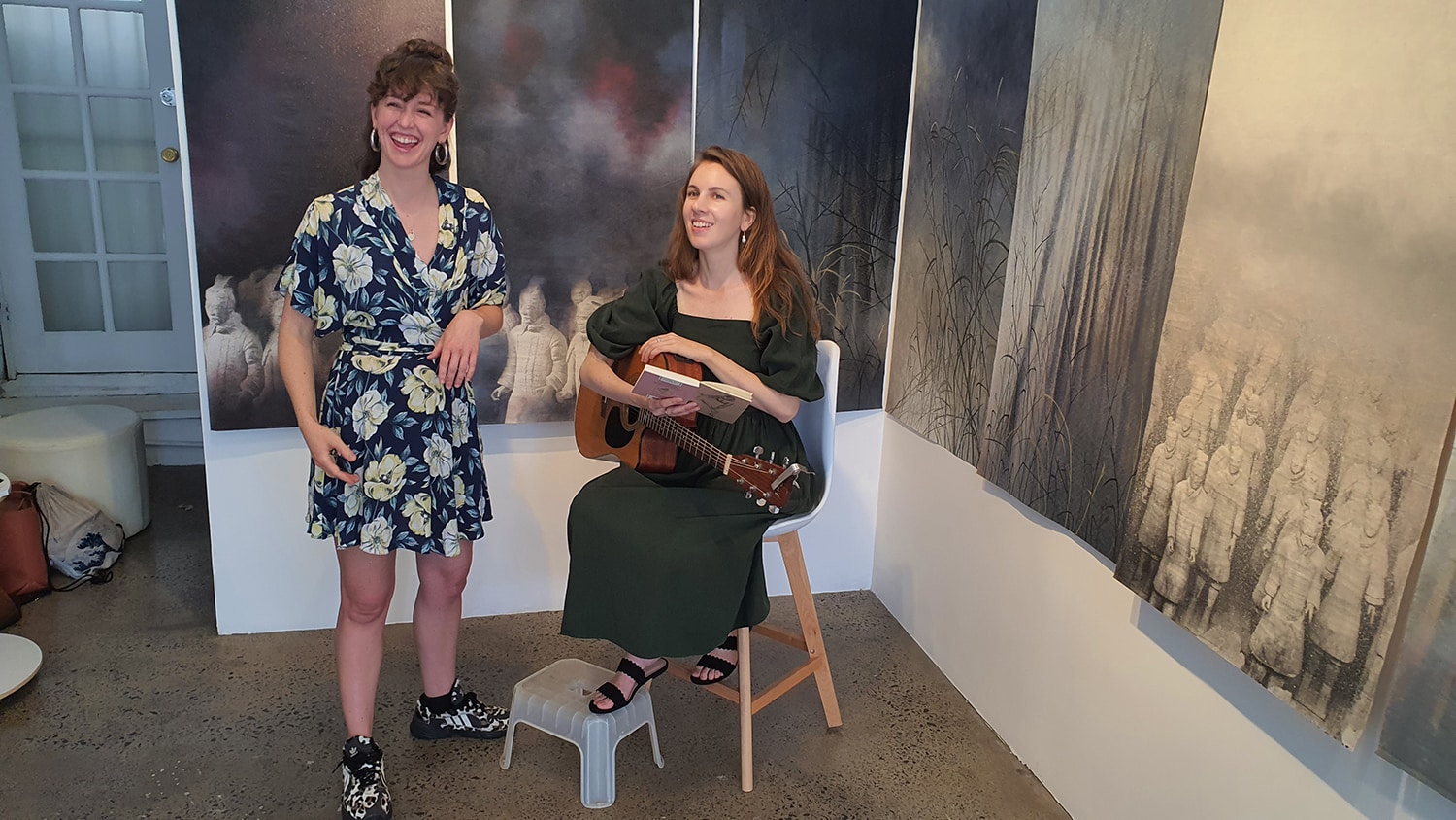 Eden and the Willow Newtown Galleries Lindsay Roser Charmian Kingtston Performance (10) Sydney Art Out Live