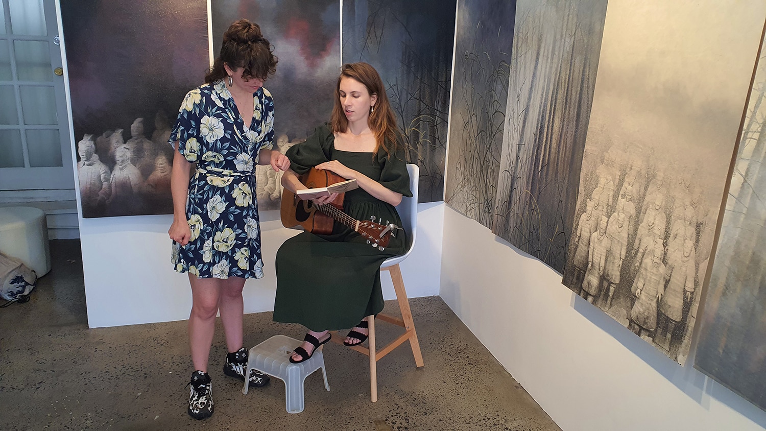 Eden and the Willow Newtown Galleries Lindsay Roser Charmian Kingtston Performance (11) Sydney Art Out Live