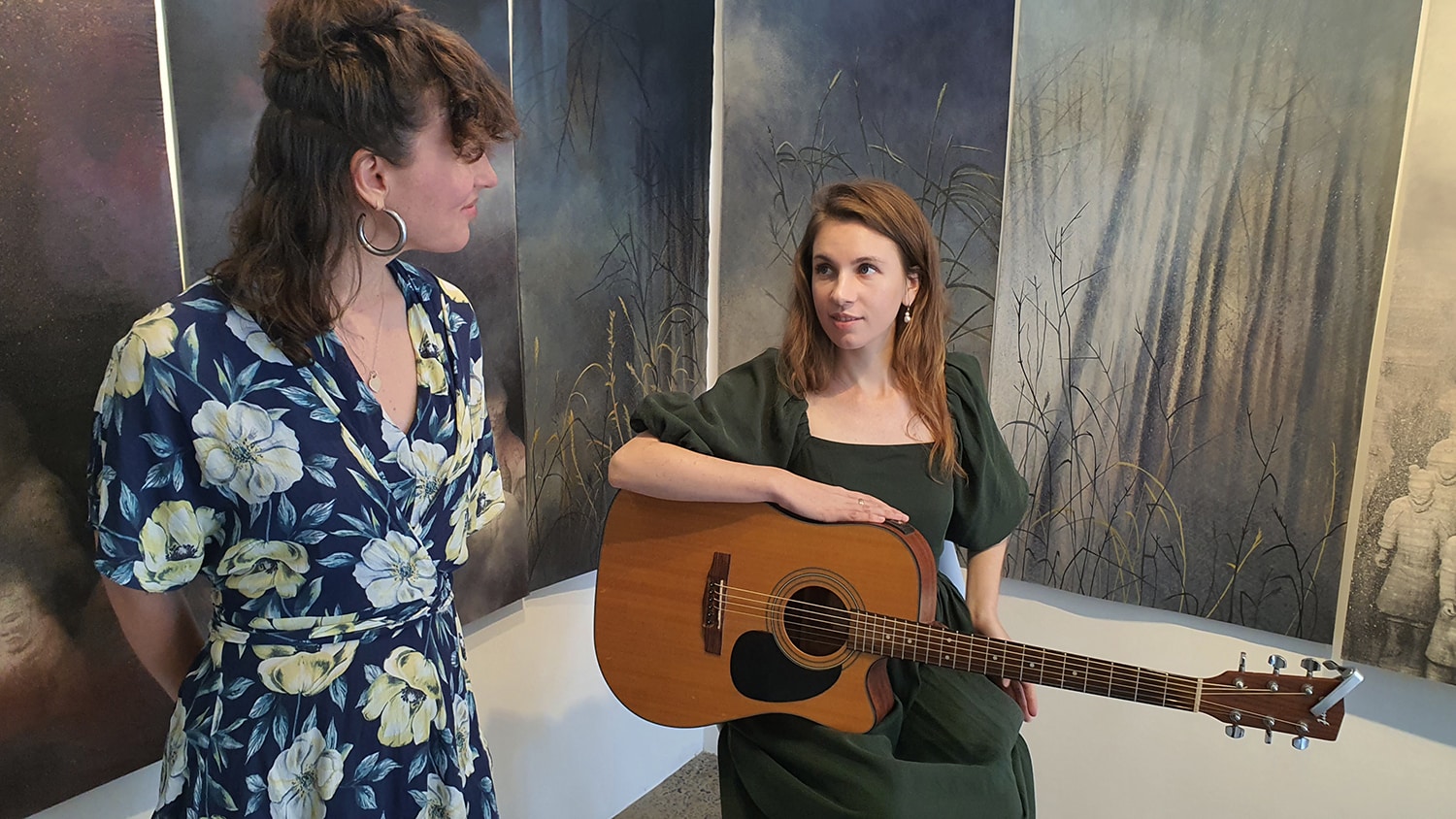 Eden and the Willow Newtown Galleries Lindsay Roser Charmian Kingtston Performance (13) Sydney Art Out Live