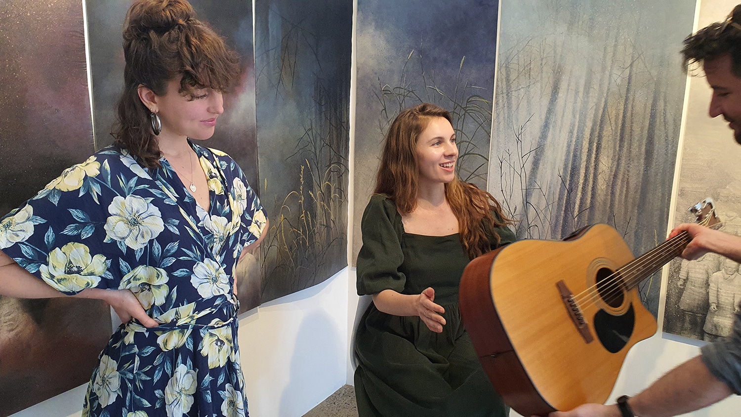 Eden and the Willow Newtown Galleries Lindsay Roser Charmian Kingtston Performance (14) Sydney Art Out Live