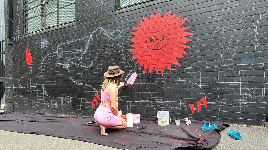 Hudson Street Redfern Street Art Sydney Art Out Live Aley Wild Mural 4