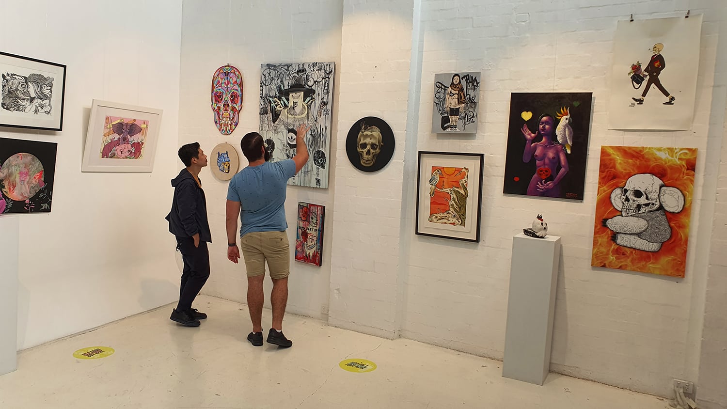 Vandal Redfern Gallery Sydney Art Out Live (11) Art Out Walk to Wild Hearts Exhibition 13 November 2020