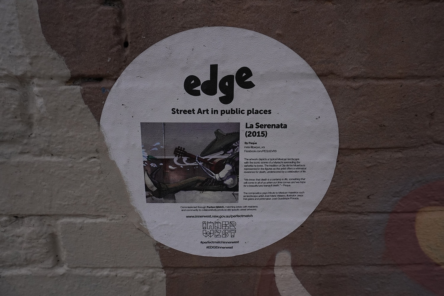 Edgeware Road Enmore Street Art Sydney Art Out Live Peque (2)