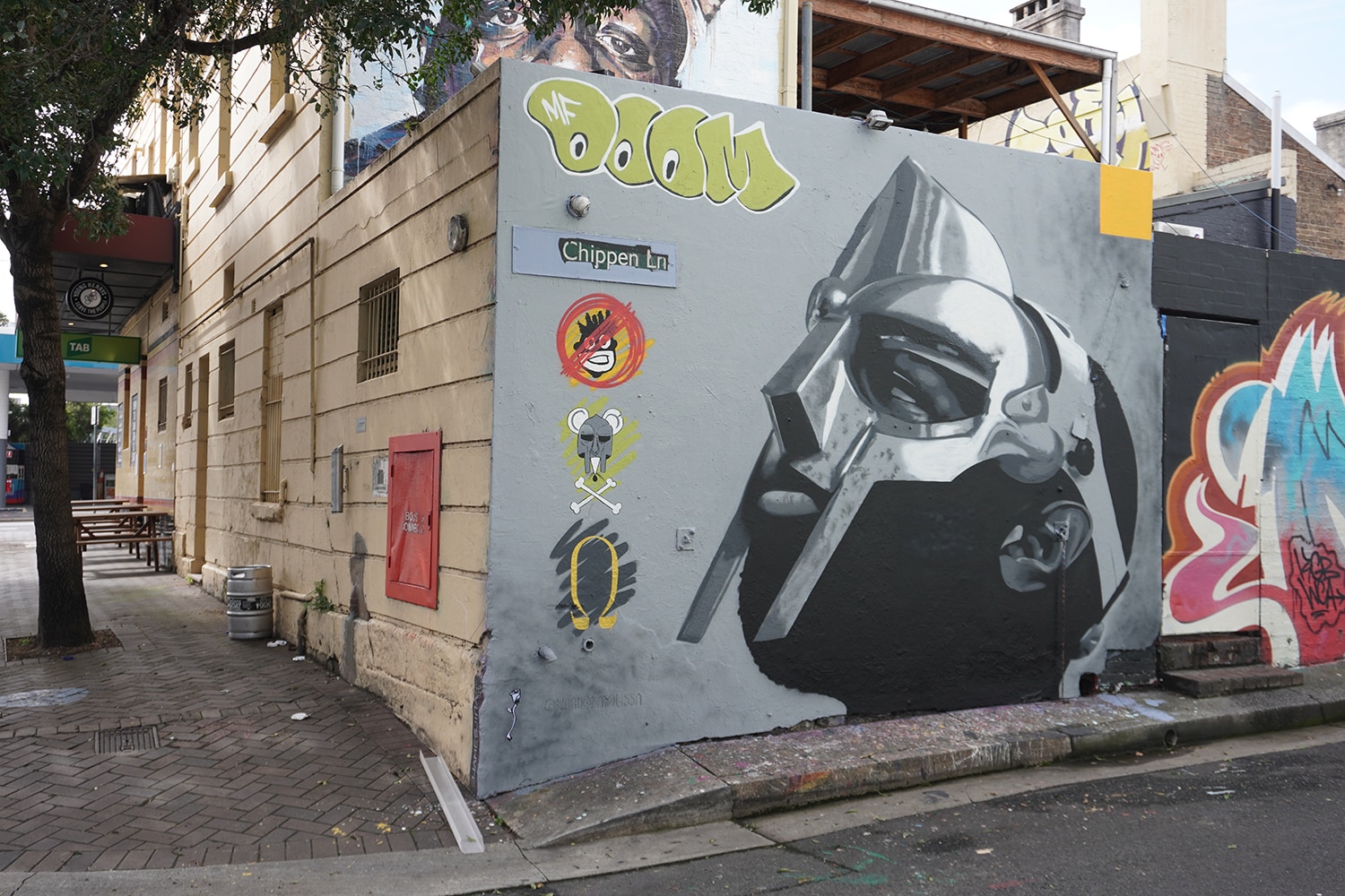 Chippen Lane Chippendale Street Art Sydney Art Out Live February 2021 Moussa