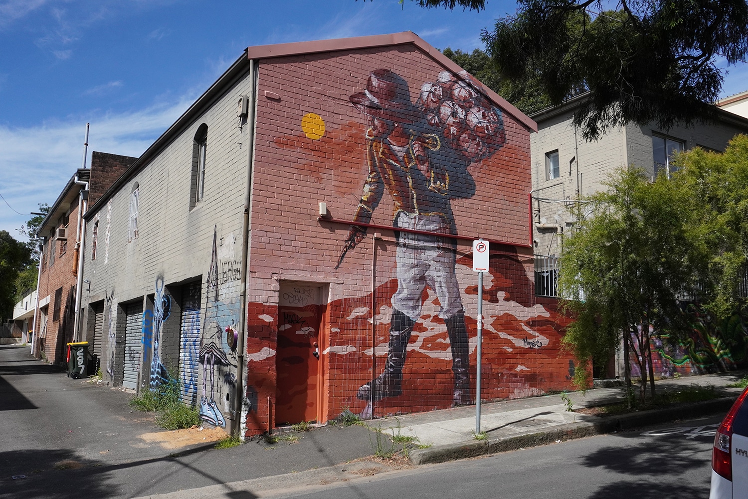 Newington Road Enmore Street Art Sydney Art Out Live Fintan Magee