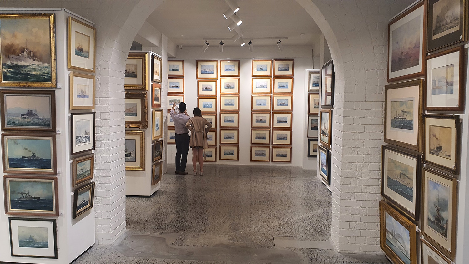 Shapiro Annex Gallery Chippendale Sydney Art Out Live March 2021 Art Month John Hannan Collection of Marine Art